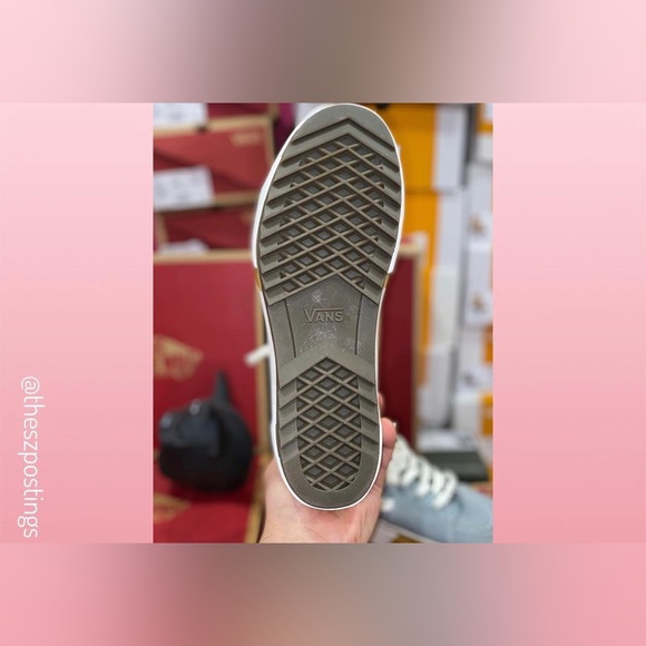 Vans Sk8-Hi Tapered Stacked Cavas Shoes (Desert Sage) - Picture 6 of 7